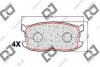 DJ PARTS BP1716 Brake Pad Set, disc brake